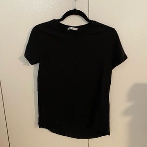 Zara Black Tee - Size Small